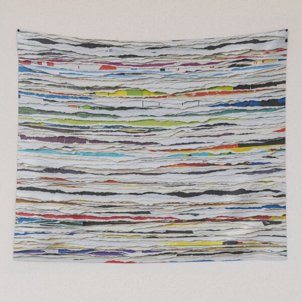 Item preview, Torn Paper Strata designed and sold by Kaleidoscope Print.