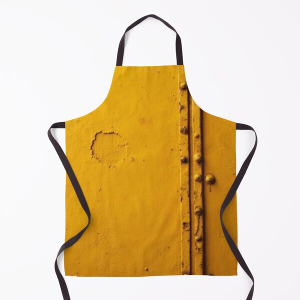 Item preview, Industrial Yellow Metal Panel with Rivet Details designed and sold by The Rust Lab.