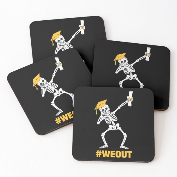 Item preview, Dabbing Skeleton Graduation Graduate #WeOut designed and sold by AsteriskDatBArt.