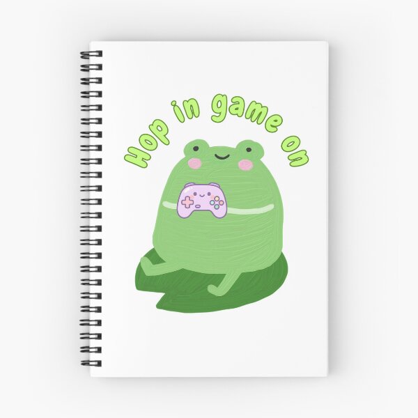 Item preview, Hop In, Game On – Cute Gamer Frog Illustration designed and sold by BloomPixelArt.