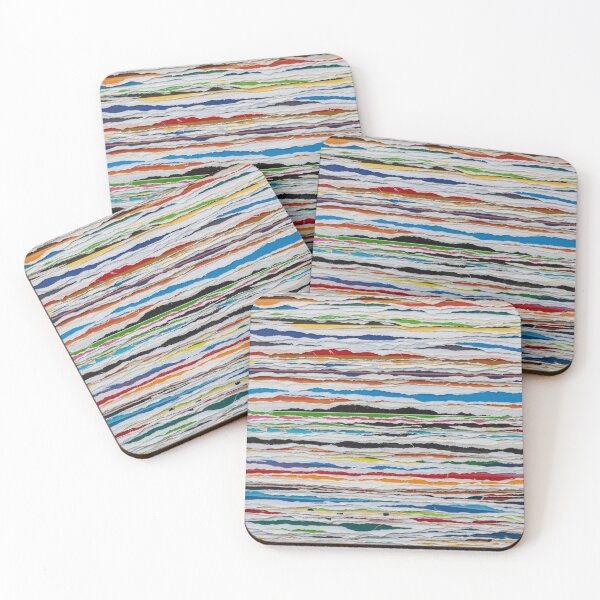 Item preview, Colorful Paper Layers designed and sold by Kaleidoscope Print.