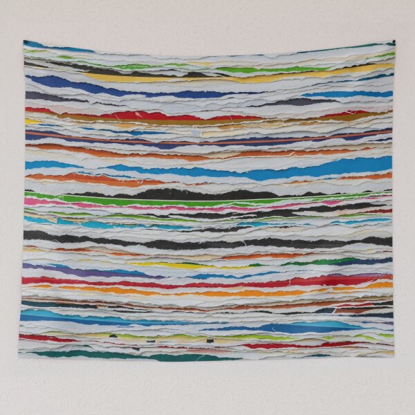 Item preview, Colorful Paper Layers designed and sold by Kaleidoscope Print.