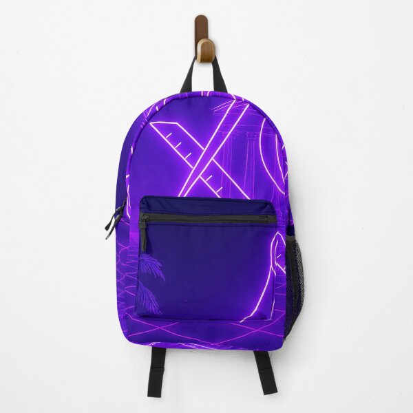 Item preview, Electric Purple Freemasonry Outrun Grid Design designed and sold by A E S T H E T A T A G.