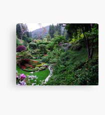 Sunken Garden No.1 Leinwanddruck