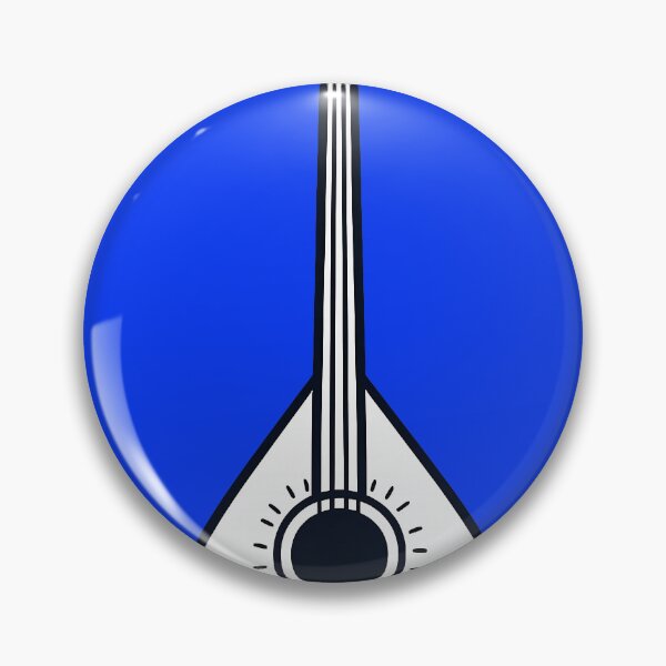 Item preview, Minimalist Electric Saz - Modern Anatolian Rock Art designed and sold by etuvibes.