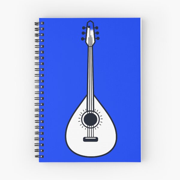Item preview, Minimalist Electric Saz - Modern Anatolian Rock Art designed and sold by etuvibes.
