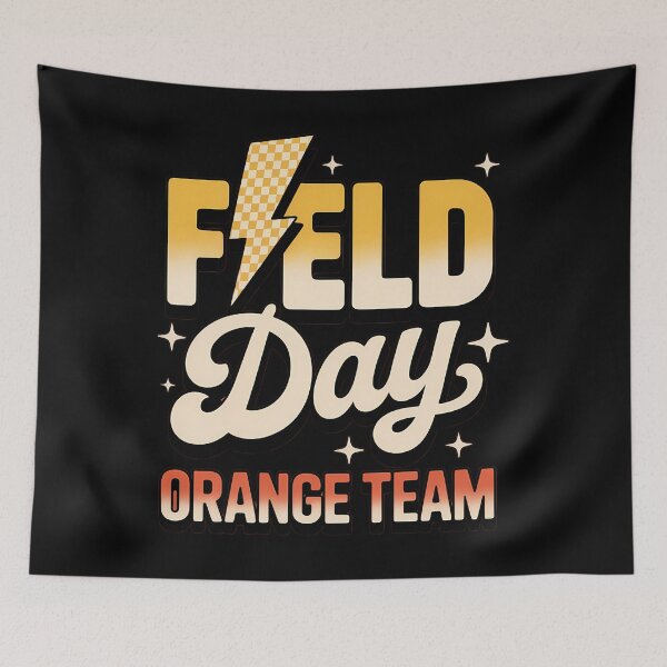 Item preview, Field Day 2026 orange Team Field Trip Color Team Teacher designed and sold by EllenJast.