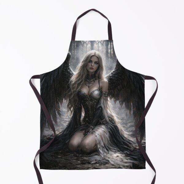 Item preview, Fallen Gothic Angel in the Ruined Cathedral designed and sold by photoparadise22.