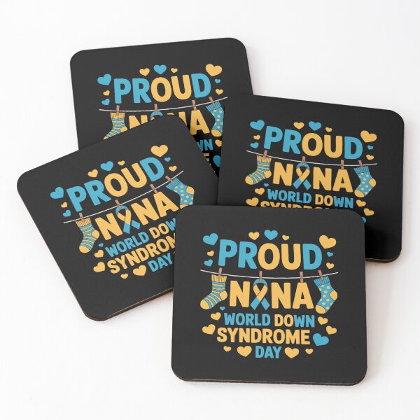 Item preview, Proud Nana of World Down Syndrome Day Chromosome Socks designed and sold by catsdothingz.