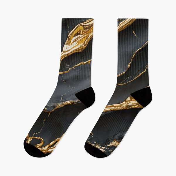 Item preview, Black & Gold Marble Texture – Luxury Abstract Molten Gold Veins Background designed and sold by Tamas Das.