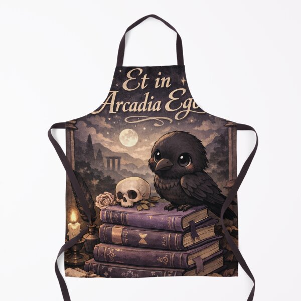 Item preview, Et in Arcadia Ego Raven Dark Academia Design designed and sold by Mauswohn.