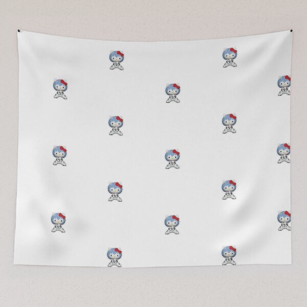 Item preview, Hello Kitty Rei Ayanami Evangelion designed and sold by MilkyMoonStudio.