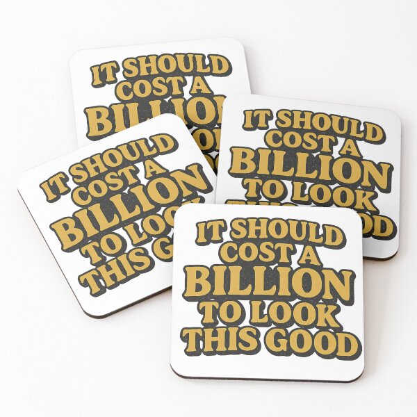 Item preview, It Should Cost A Billion Sticker designed and sold by Pennello d'Oro.