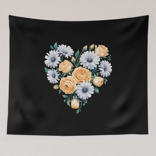 Item preview, Daisy, Heart, Love, Flower, Fashion, Valentine's Day designed and sold by FaithAbbott.