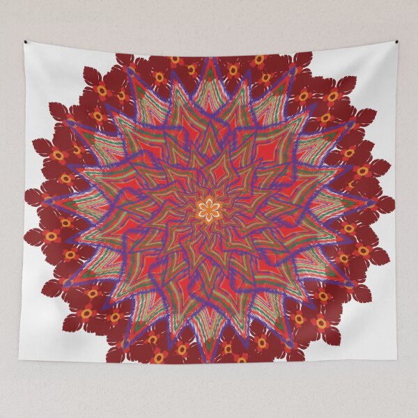 Item preview, Eternal Bloom: The Infinite Soul Mandala designed and sold by OIL Pattern Design .