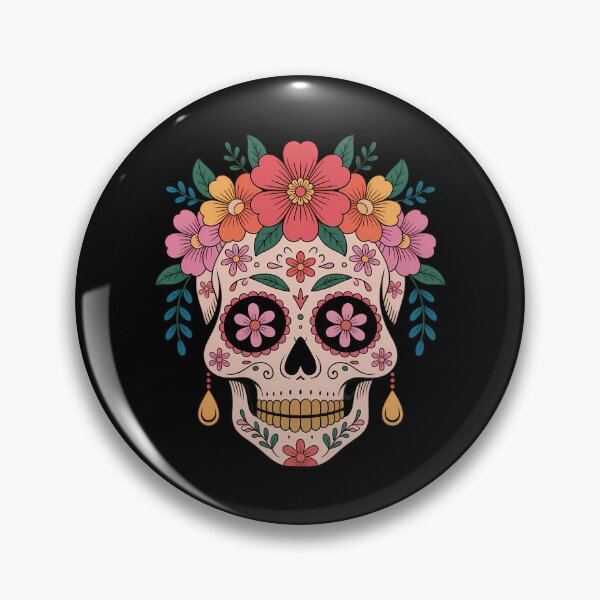 Item preview, Day Of The Dead Mexico Women's Sugar Skull Cute Halloween designed and sold by FaithAbbott.