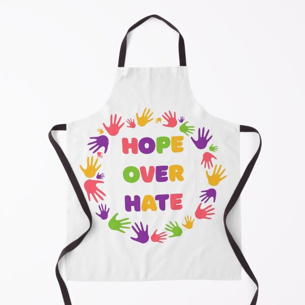 Item preview, Hope Over Hate Unity Inclusion Activism Graphic designed and sold by FreedomAndLove.