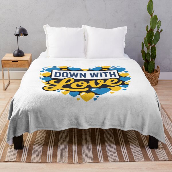 Item preview, Down With Love World Down Syndrome Awareness Day designed and sold by catsdothingz.