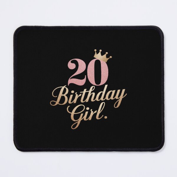 Item preview, 20th Birthday Girl Princess For 20 Years Old designed and sold by PowAcademy.
