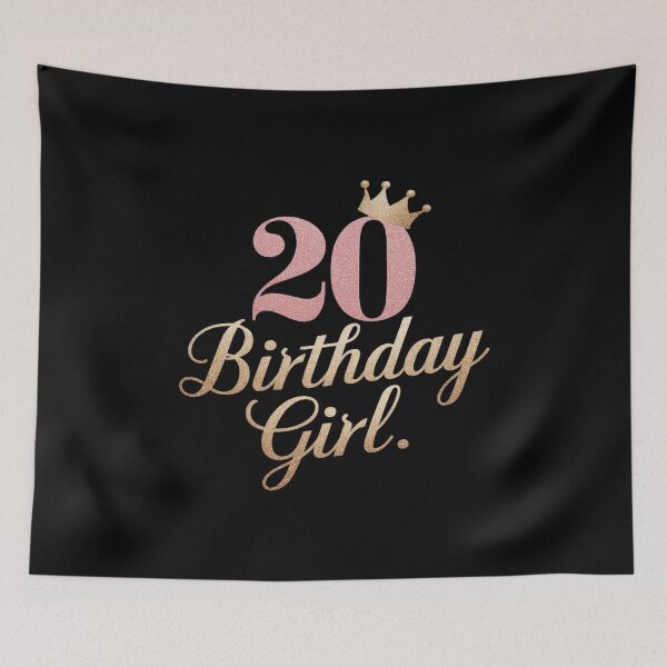 Item preview, 20th Birthday Girl Princess For 20 Years Old designed and sold by PowAcademy.