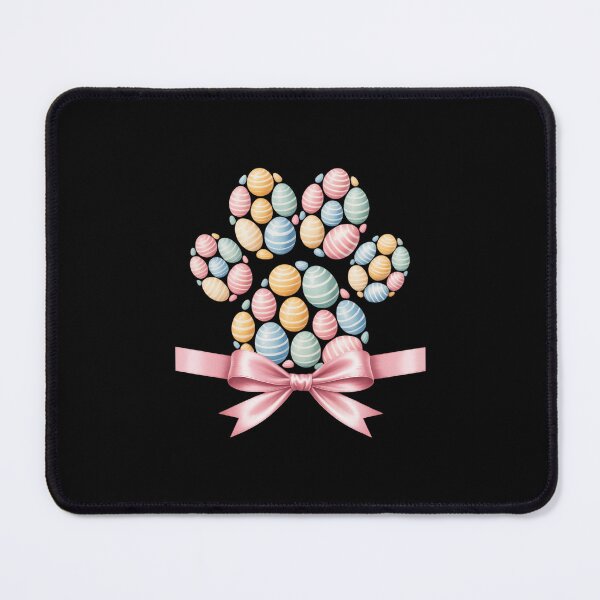 Item preview, Dog Paw Print Easter Eggs Happy Easter Day designed and sold by FaithAbbott.