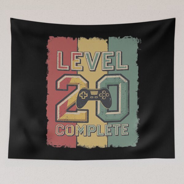 Item preview, 20th birthday level 20 complete1 designed and sold by PowAcademy.