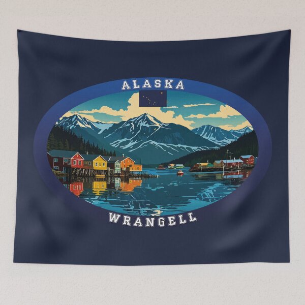 Item preview, Wrangell  Alaska Travel designed and sold by Thistle-TShop.
