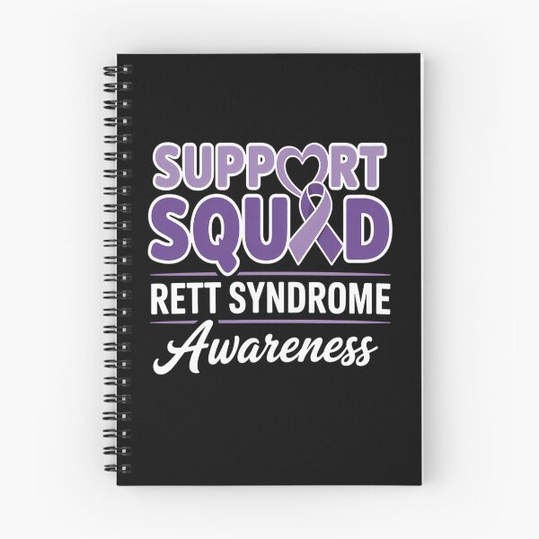 Item preview, Groovy Support Squad Purple Ribbon Rett Syndrome Awareness designed and sold by KonopikaaArt.