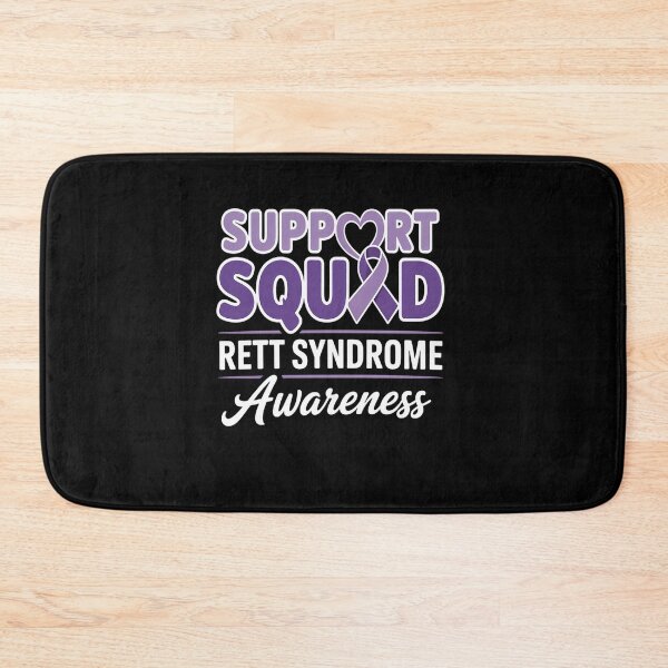 Item preview, Groovy Support Squad Purple Ribbon Rett Syndrome Awareness designed and sold by KonopikaaArt.
