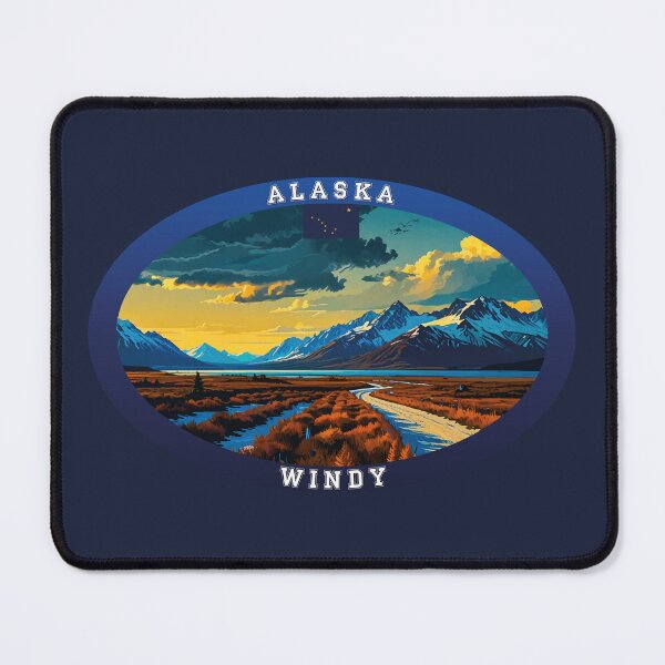 Item preview, Windy  Alaska Travel designed and sold by Thistle-TShop.