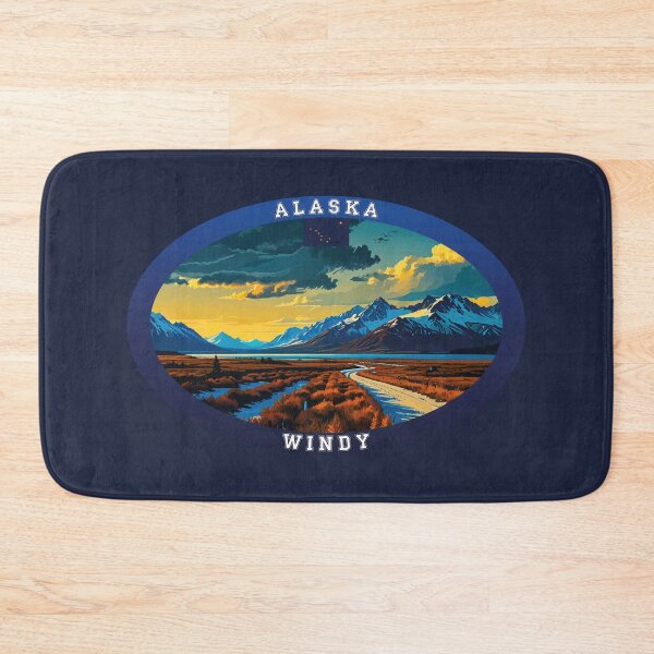 Item preview, Windy  Alaska Travel designed and sold by Thistle-TShop.