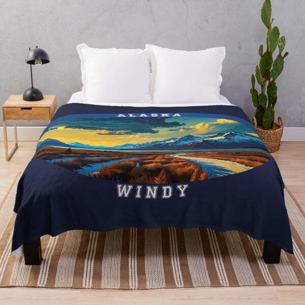 Item preview, Windy  Alaska Travel designed and sold by Thistle-TShop.
