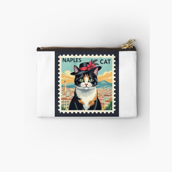 Item preview, The "Classy" Choice---The Duchess of Naples: Calico in Italy Stamp Illustration designed and sold by craftybegonia.