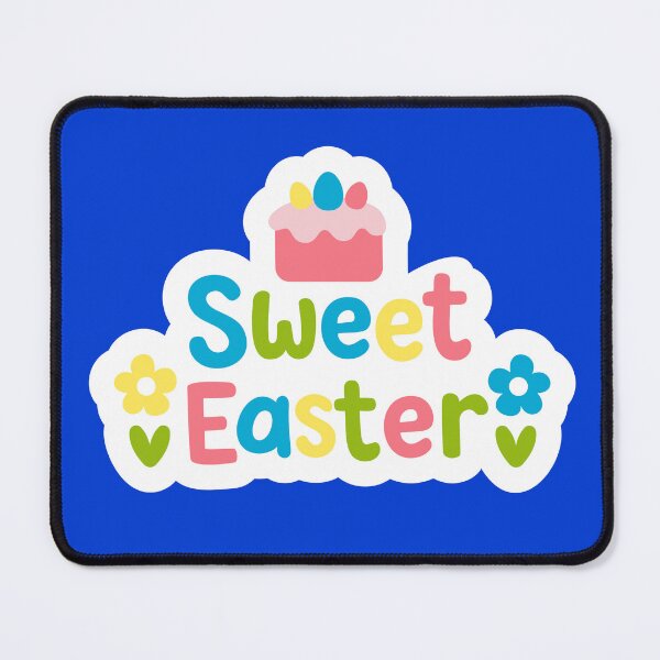 Item preview, Sweet Easter Lettering with Cute Spring Decorations designed and sold by Artchyzh.