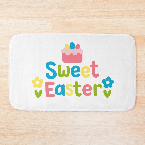 Item preview, Sweet Easter Lettering with Cute Spring Decorations designed and sold by Artchyzh.