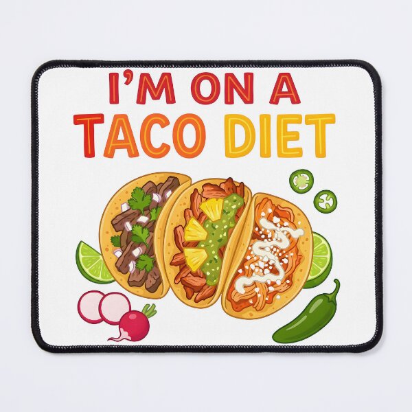 Item preview,  i love tacos, tacos diet, baja blast, taco Tuesday, burrito, mexican tacos designed and sold by TrueArtVibes.