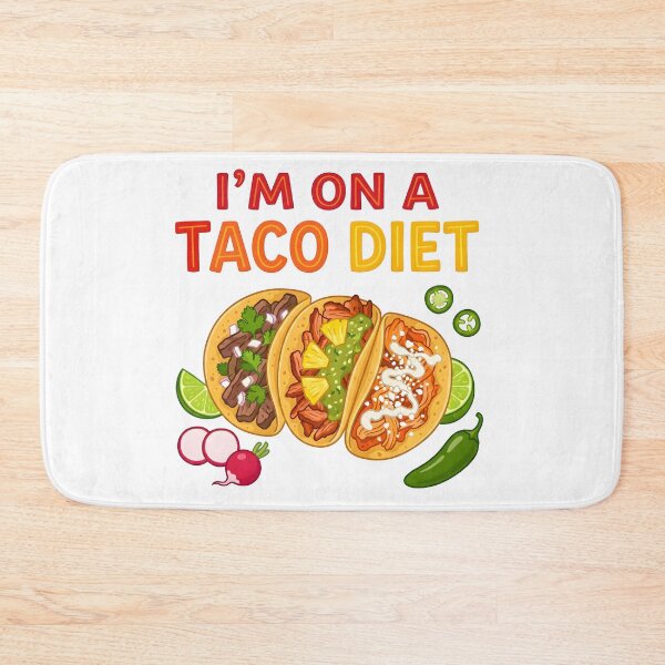 Item preview,  i love tacos, tacos diet, baja blast, taco Tuesday, burrito, mexican tacos designed and sold by TrueArtVibes.