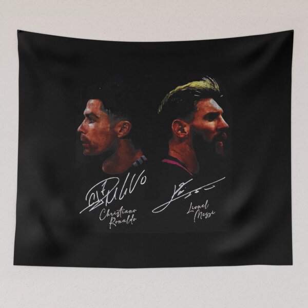 Item preview, Cristiano Ronaldo & Lionel Messi Signature  designed and sold by salleynhoose.