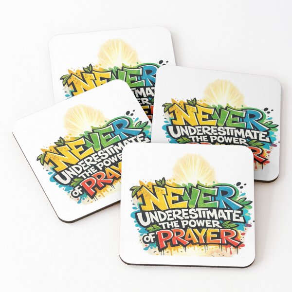 Item preview, Never underestimate the power of prayer designed and sold by Frankdailyart.