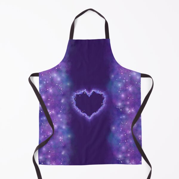 Item preview, Purple Galaxy Heart Portal with Sparkling Cosmic Light designed and sold by Florencute.