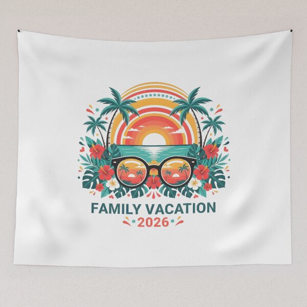 Item preview, Family Vacation 2026 designed and sold by Cartercohe.