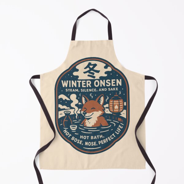 Item preview, Fox Nights in Winter Onsen designed and sold by EdvvinStudios.
