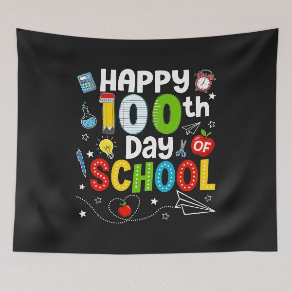 Item preview, Happy 100th Day of School Teacher 100 Days of School Kids  designed and sold by ArleneRowe.