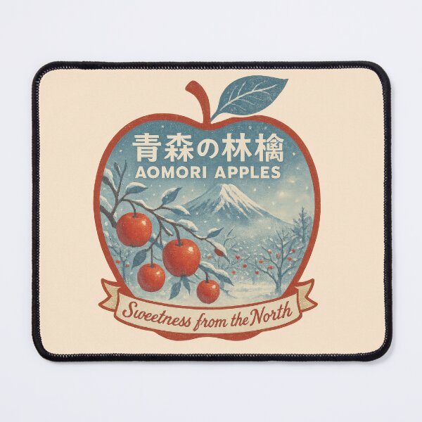Item preview, Aomori Apples Under Northern Skies designed and sold by EdvvinStudios.