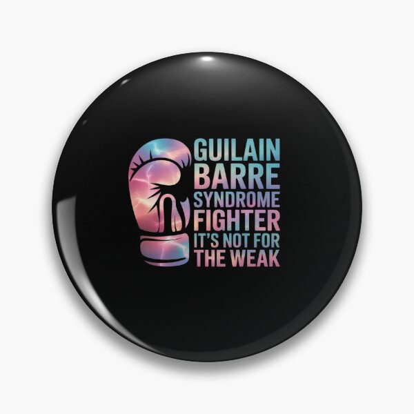 Item preview, Guillain Barre Syndrome Awareness Retro Fighter & Warrior designed and sold by KonopikaaArt.