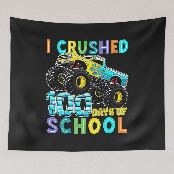 Item preview, I Crushed 100th Day of School Kids Boys 100 Days of School  designed and sold by ArleneRowe.