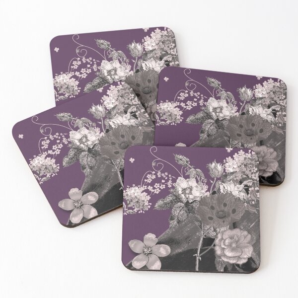 Item preview, Mourning Garden – Dark Botanical Collage designed and sold by Brooklyn Hearty.