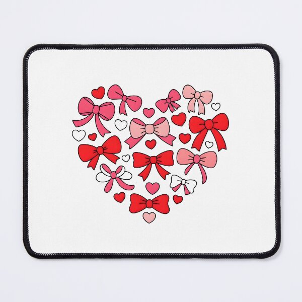 Item preview, Pink and Red Valentine Love Bow designed and sold by Cartercohe.