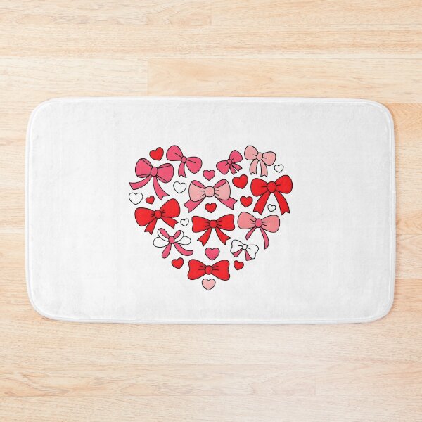 Item preview, Pink and Red Valentine Love Bow designed and sold by Cartercohe.