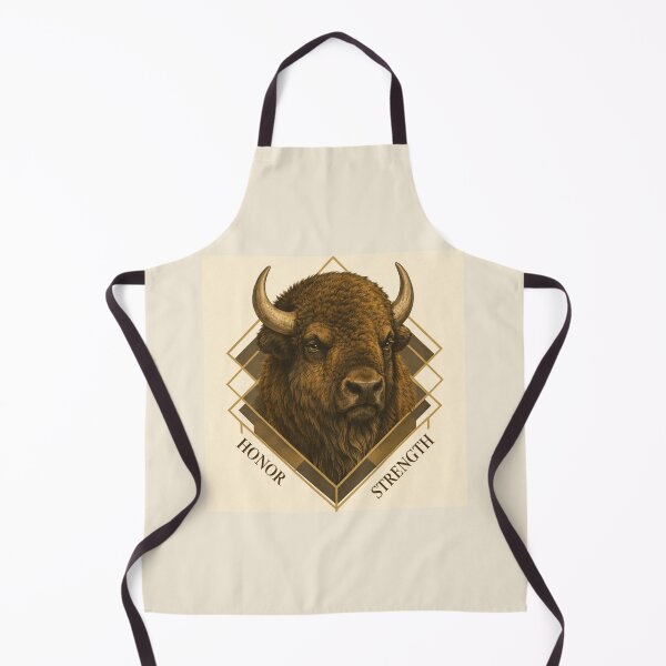 Item preview, Bison – Honor & Strength | GeoWild Designs designed and sold by GeoWild Designs.